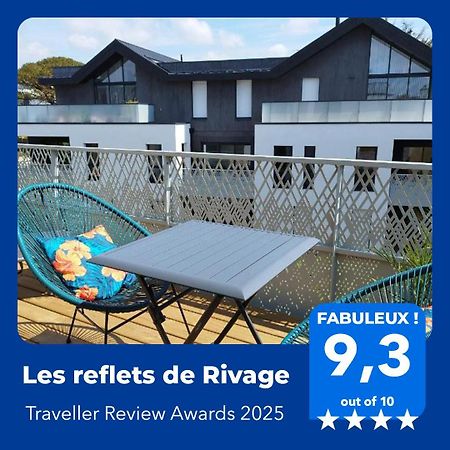 Les Reflets De Rivage Avec Garage Privatif - 350M Plage Concarneau Ngoại thất bức ảnh
